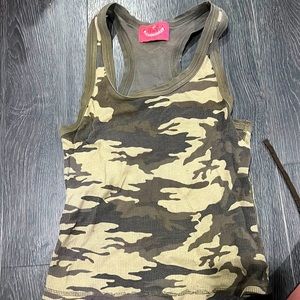 Vintage Juicy couture Tank Army